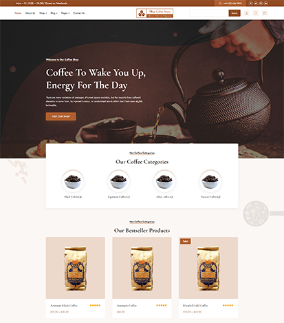 Online Coffee Shop